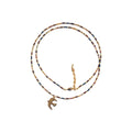 Flying Bird Pendant Beaded Necklace